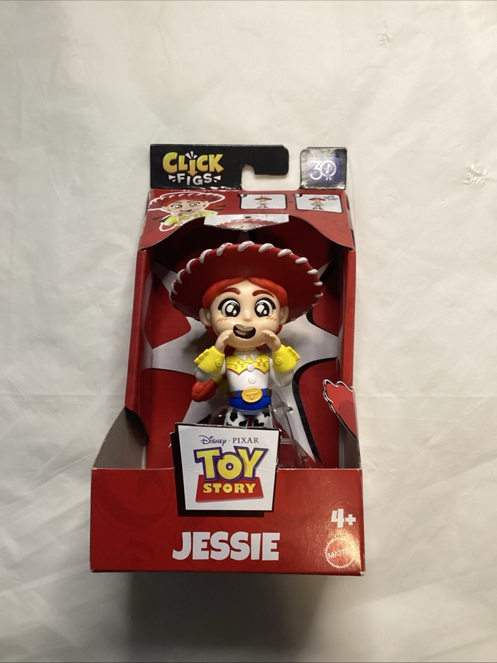 Disney Jessie Toy Story Figure - Red, White, Yellow, Blue